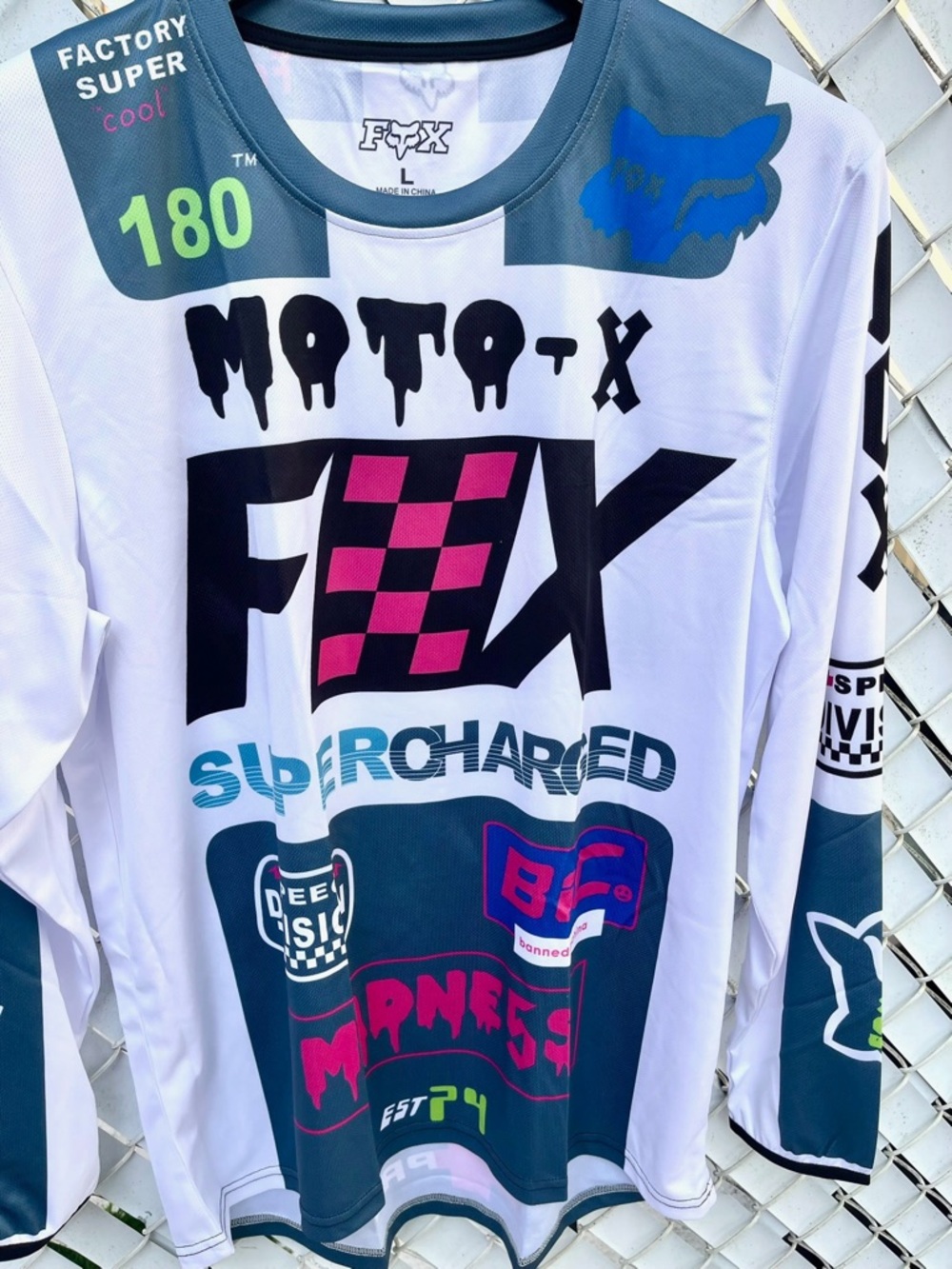 Dirt bike style jerseys T-shirt - Picture 2 of 9